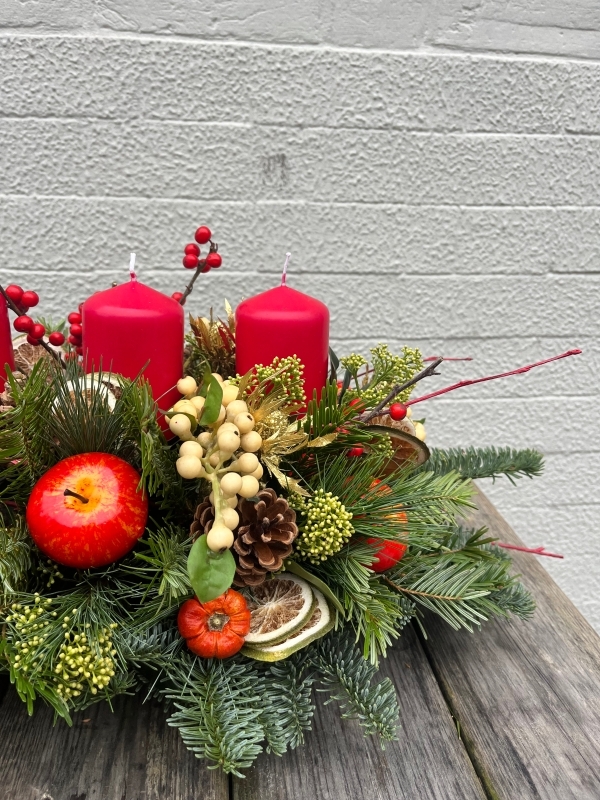 Luxury Church Candle Table Arrangement