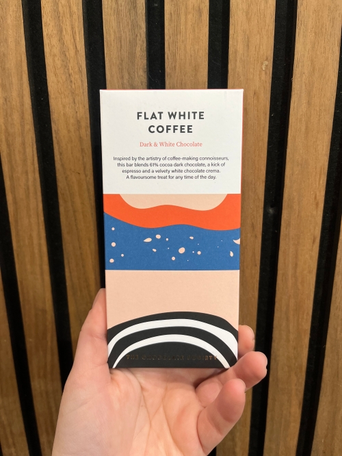 The Chocolate Society – Flat White Coffee Chocolate Bar
