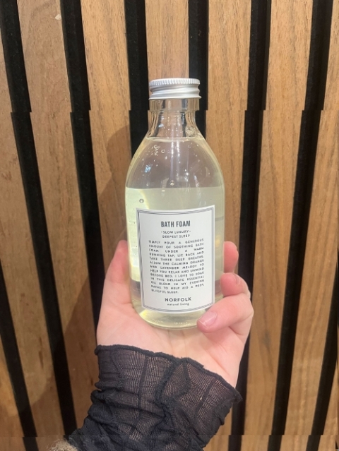 Norfolk living Deepest Sleep Bath Foam